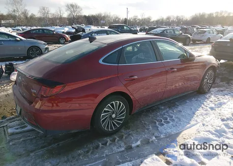 2023 Hyundai Sonata Hybrid Sel из США, поврежденный, VIN KMHL34JJ7PA082845